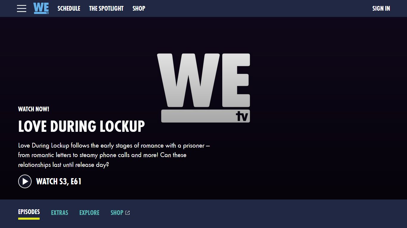 Watch Love During Lockup Season 3 Online | WE tv